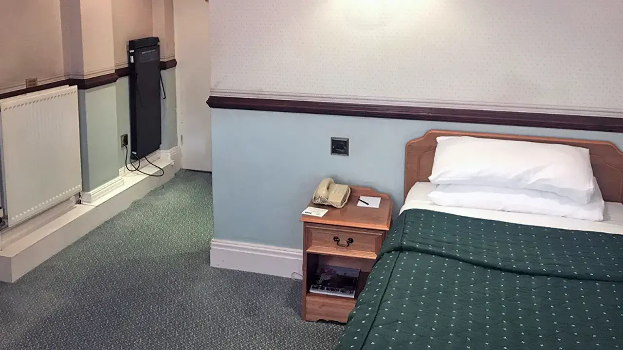 Classic single bedroom at The Cairn Hotel in Harrogate